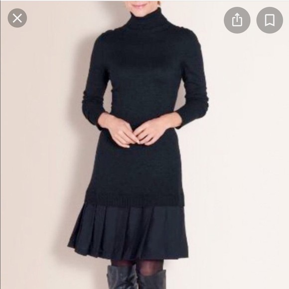 Soft Surroundings Dresses & Skirts - ▶️ Soft Surroundings ◀️ Black sweater dress/ dress pleated skirt combo.